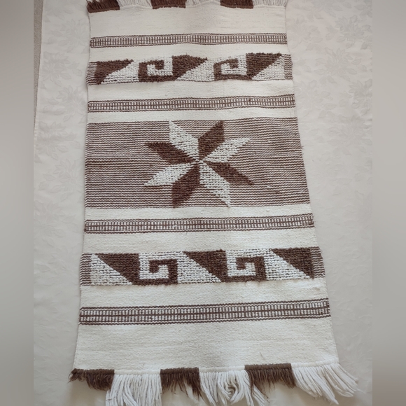 Woven Southwestern Tribal Pattern Rug Runner